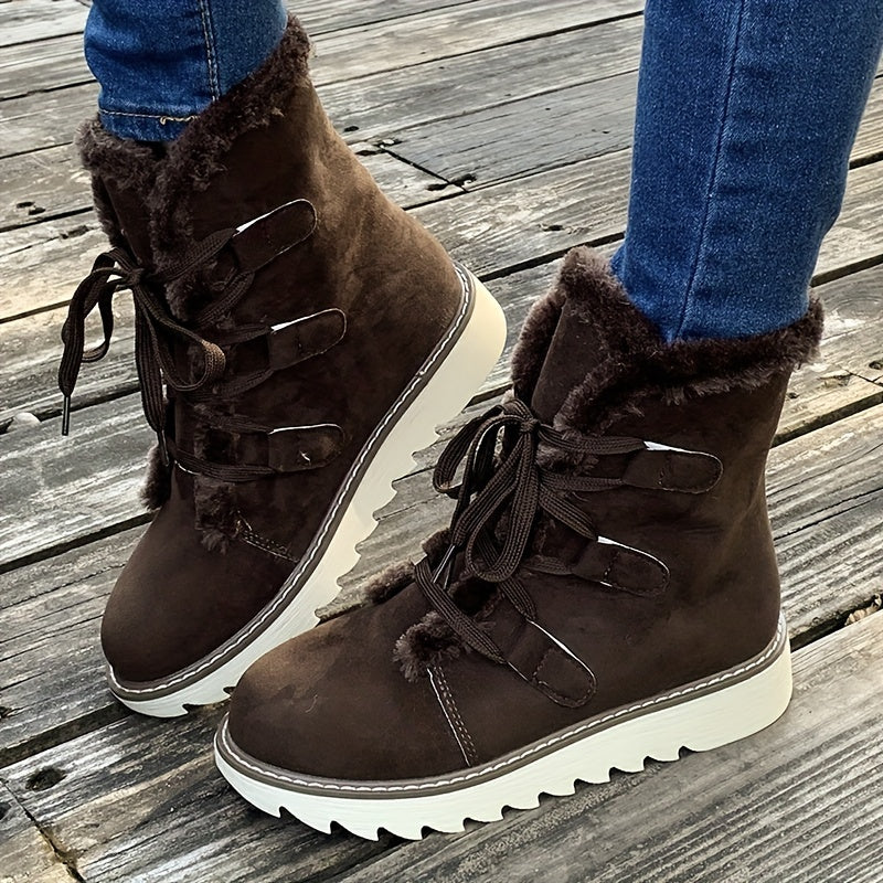Damen Winterschuhe | Lässig mit Schnürung