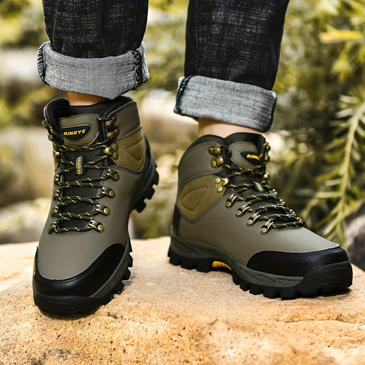Winterschuhe Herren | Schnürstiefel mit Profilsohle