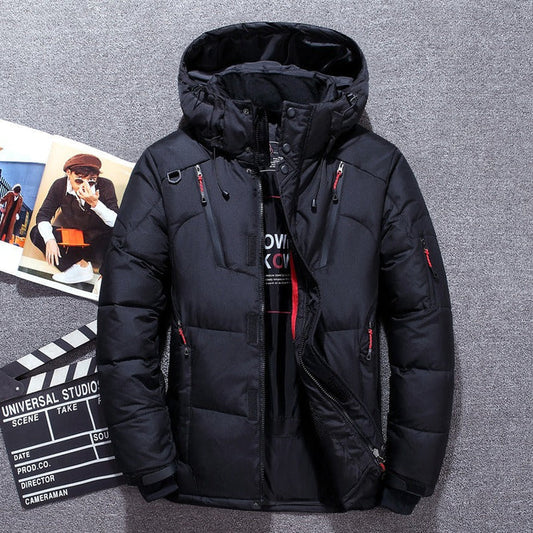 Winterjacke Unisex Wetterfeste Kapuzenjacke | Gefüttert