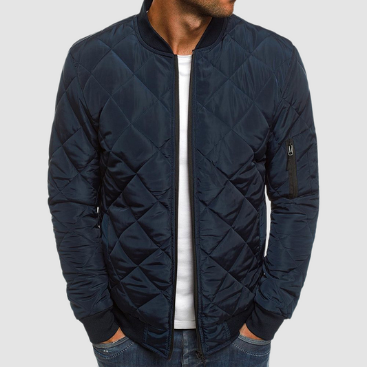 Herren Übergangsjacke Bomberjacke | Leicht Gesteppt