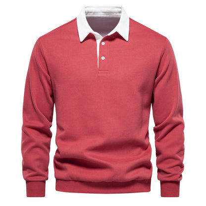 Pullover Herren Mit Kragen | Langarm Knopfleiste