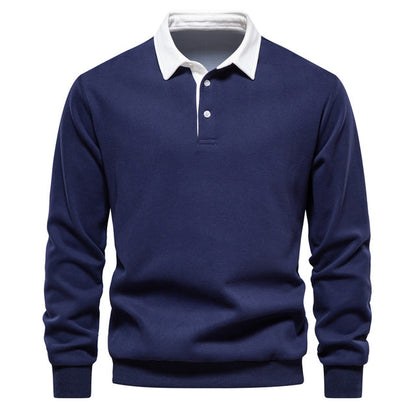 Pullover Herren Mit Kragen | Langarm Knopfleiste