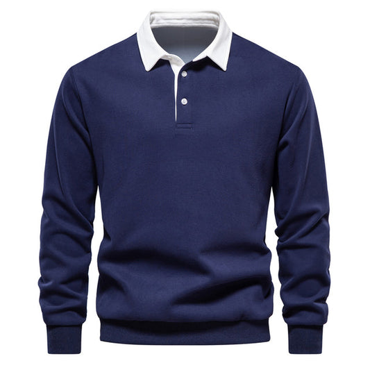 Pullover Herren Mit Kragen | Langarm Knopfleiste