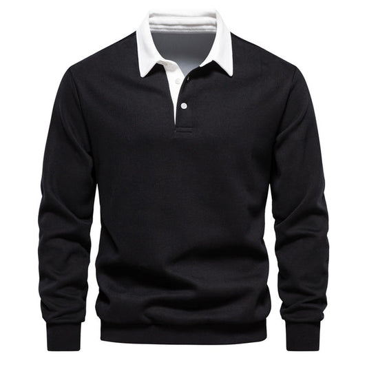 Pullover Herren Mit Kragen | Langarm Knopfleiste