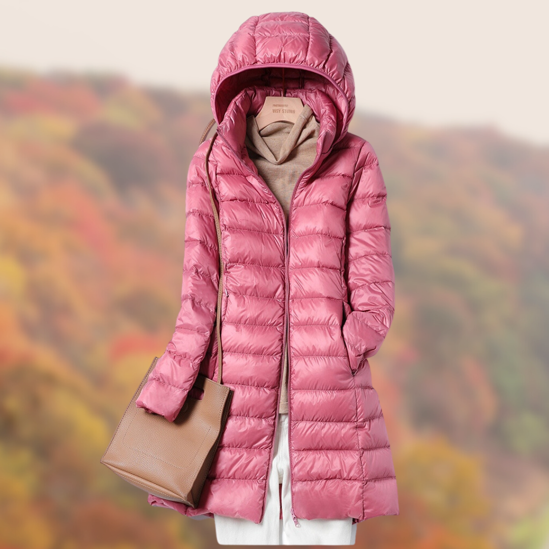 Damen Regenjacke mit Kapuze | Leichte Übergangsjacke