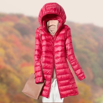 Damen Regenjacke mit Kapuze | Leichte Übergangsjacke
