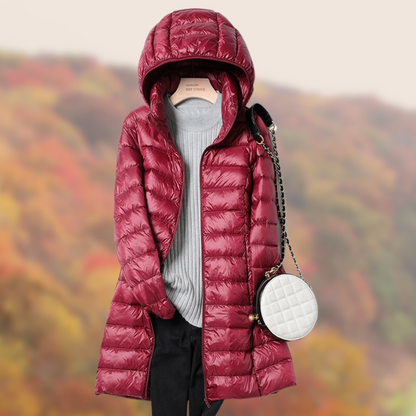 Damen Regenjacke mit Kapuze | Leichte Übergangsjacke