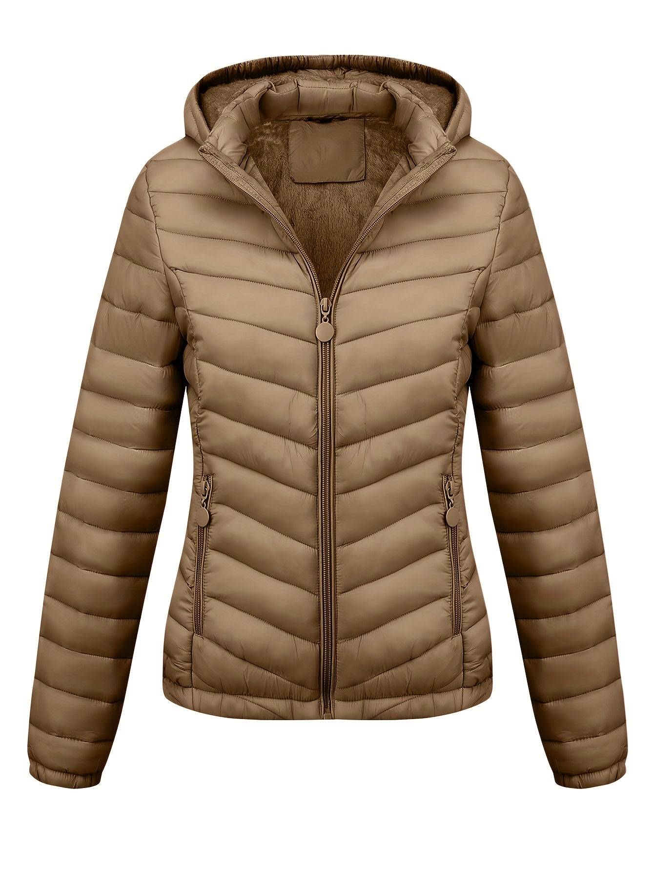 Damen Winterjacke Elegante Übergangsjacke | Mit Reißverschluss