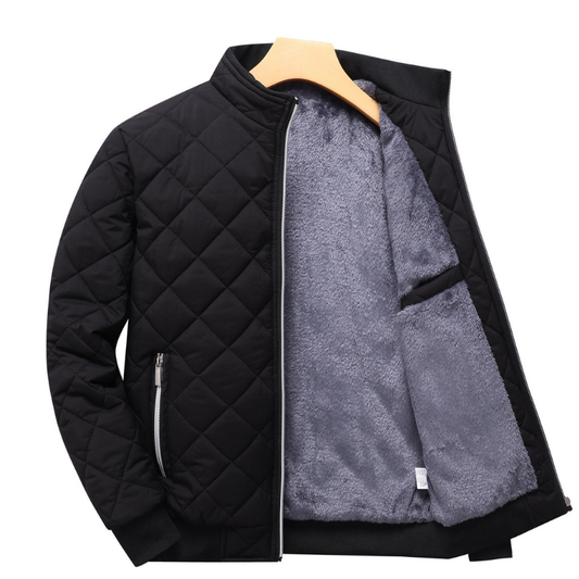Herren Gefütterte Fleecejacke | Stepp Übergangs