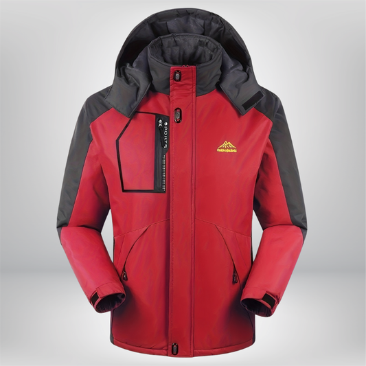 Skijacke Herren | Mit Mehreren Taschen und Kapuze