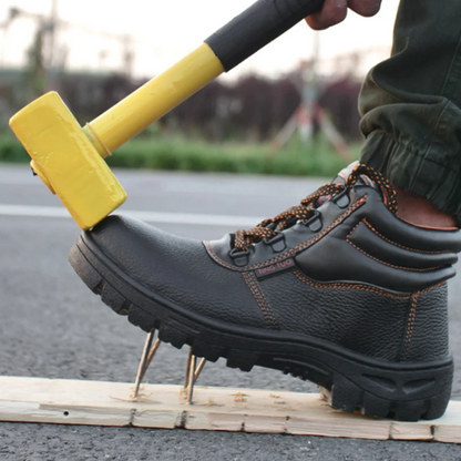 Sicherheitsstiefel Herren mit Stahlkappe | Rutschfeste Arbeitsboots