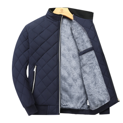 Herren Gefütterte Fleecejacke | Stepp Übergangs