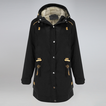 Winterjacke Damen Langer Wintermantel | Parka Stil