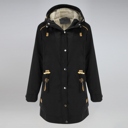 Winterjacke Damen Langer Wintermantel | Parka Stil