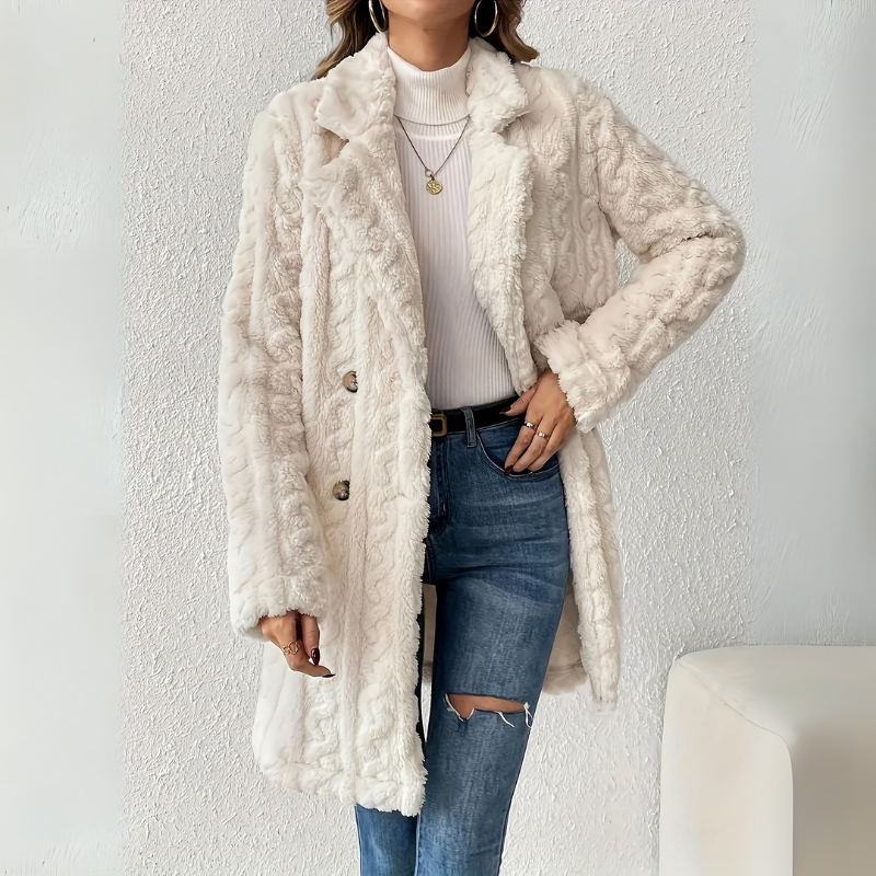 Mantel Damen | Wintermantel Damen Mit Kapuze und Taschen