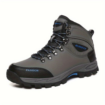 Winterschuhe Herren | Schnürstiefel mit Profilsohle