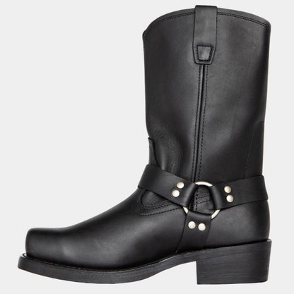 Winterstiefel Damen | Hoher Schaft Mit Riemenverschluss