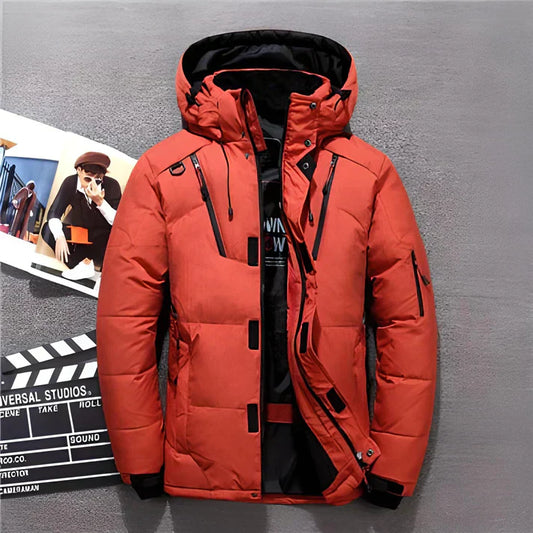 Winterjacke Unisex Wetterfeste Kapuzenjacke | Gefüttert