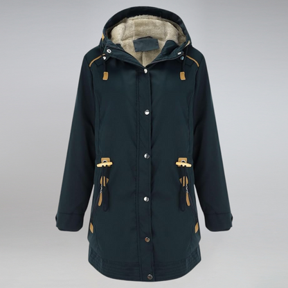 Winterjacke Damen Langer Wintermantel | Parka Stil