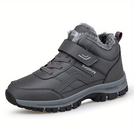 Winterschuhe Herren | Knöchelhoch Mit Schnürung Und Riemen