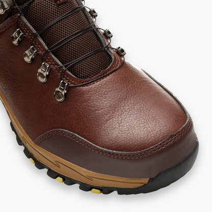 Herren Sicherheitsschuhe mit Drehverschluss | Rutschfeste Arbeitsstiefel mit Stahlkappe