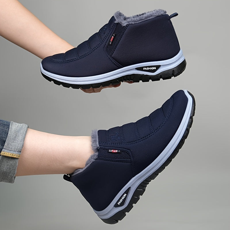 Winterschuhe Herren | Knöchelhohe Stiefeletten Mit Muster