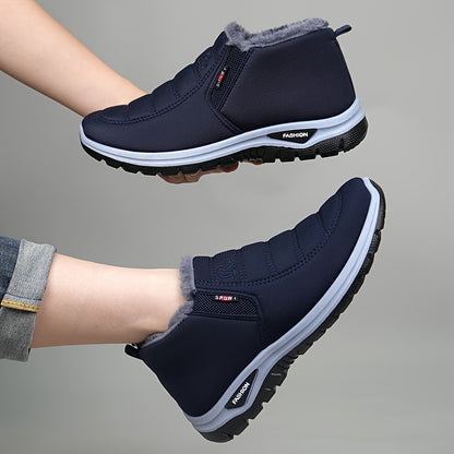 Winterschuhe Herren | Knöchelhohe Stiefeletten Mit Muster
