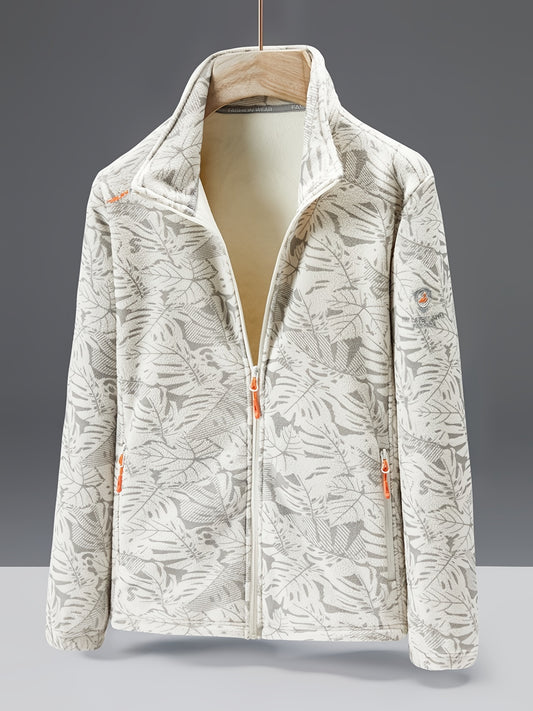 Damen Fleecejacke Mit Stehkragen | Leicht Übergangsjacke
