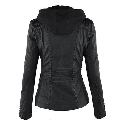 Damen Übergangsjacke | Kapuzen Reißverschluss Stil