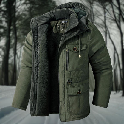 Winterjacke Herren Wasserdichte Jacke | Mit Wärmeschutz