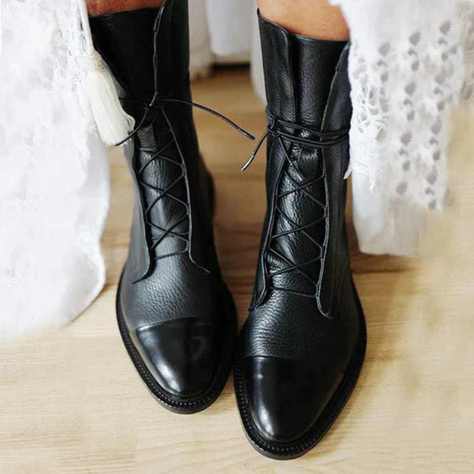 Stiefel Damen | Stiefeletten Mit Seitlichem Reißverschluss