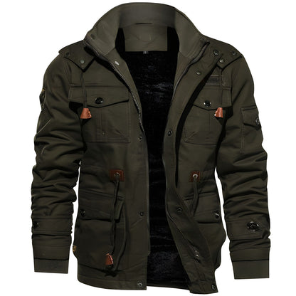 Winterjacke Herren | Outdoorjacke Mit Fleecefutter