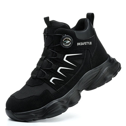 Herren Robuste Stahlkappenschuhe | Sicherheitsstiefel mit Rutschfester Sohle 8