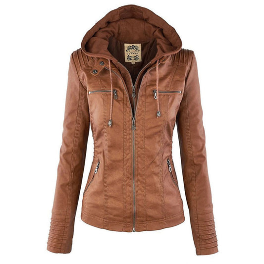 Damen Übergangsjacke | Kapuzen Reißverschluss Stil