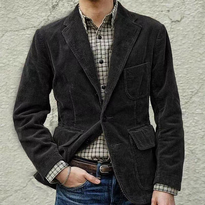 Winterjacke Herren Elegantes Blazer- und Weste-Set | Zeitloser Stil