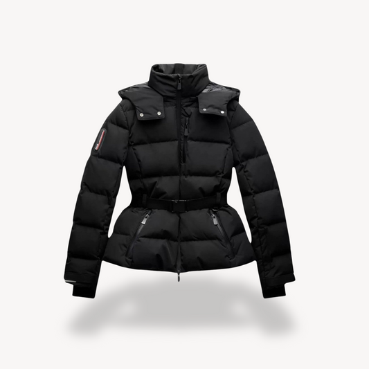 Damen Winterjacke Teddy Wintermantel | Wasserabweisend und Gefüttert