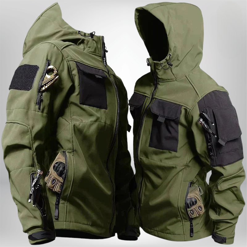 Winterjacke Herren Taktische Outdoorjacke | Winddicht
