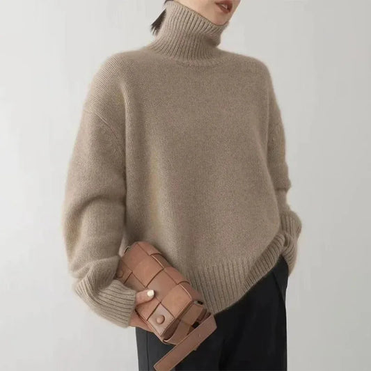 Rollkragen Pullover Damen Elegant | Klassisch Und Vielseitig Kombinierbar
