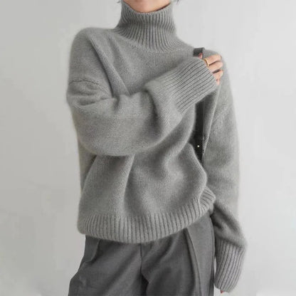 Rollkragen Pullover Damen Elegant | Klassisch Und Vielseitig Kombinierbar