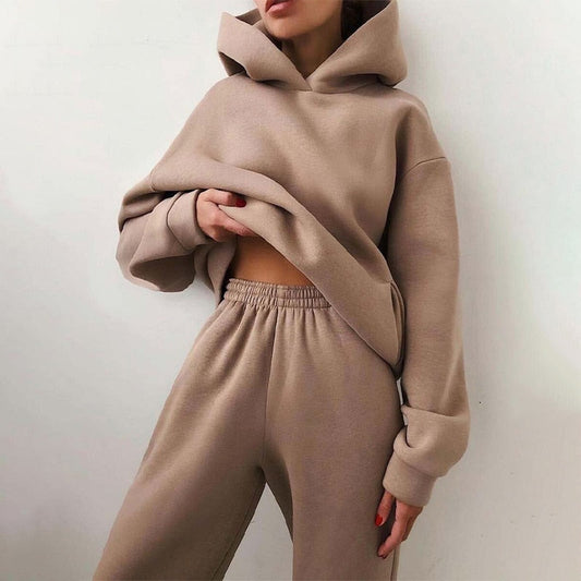 Jogginganzug Damen 2 Teilig | Hoodie und Jogginghose