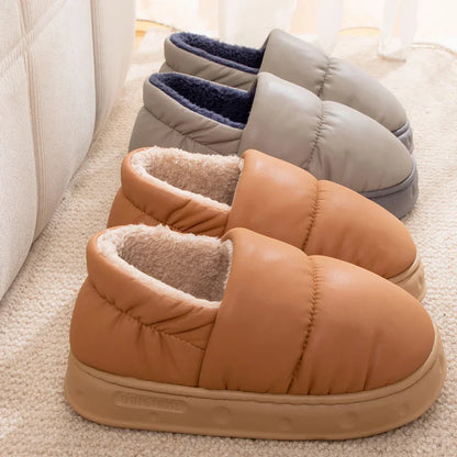 Unisex Winterhausschuhe | Mit weichem Futter und rutschfester Sohle