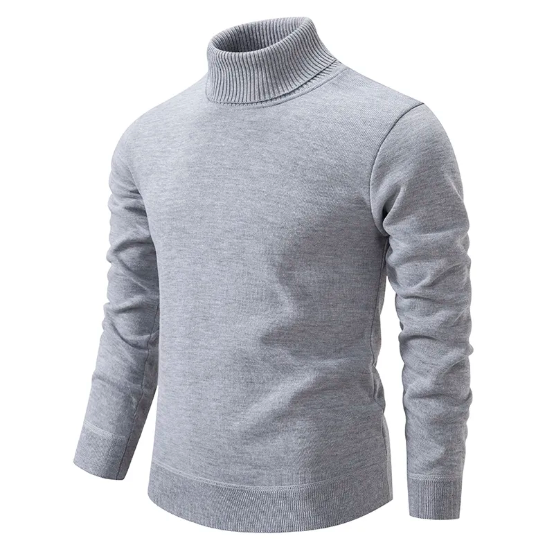 Pullover Herren Rollkragen | Langarm Klassisches Design