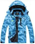 Skijacke Damen | Winterjacke Mit Taschen und Reißverschluss