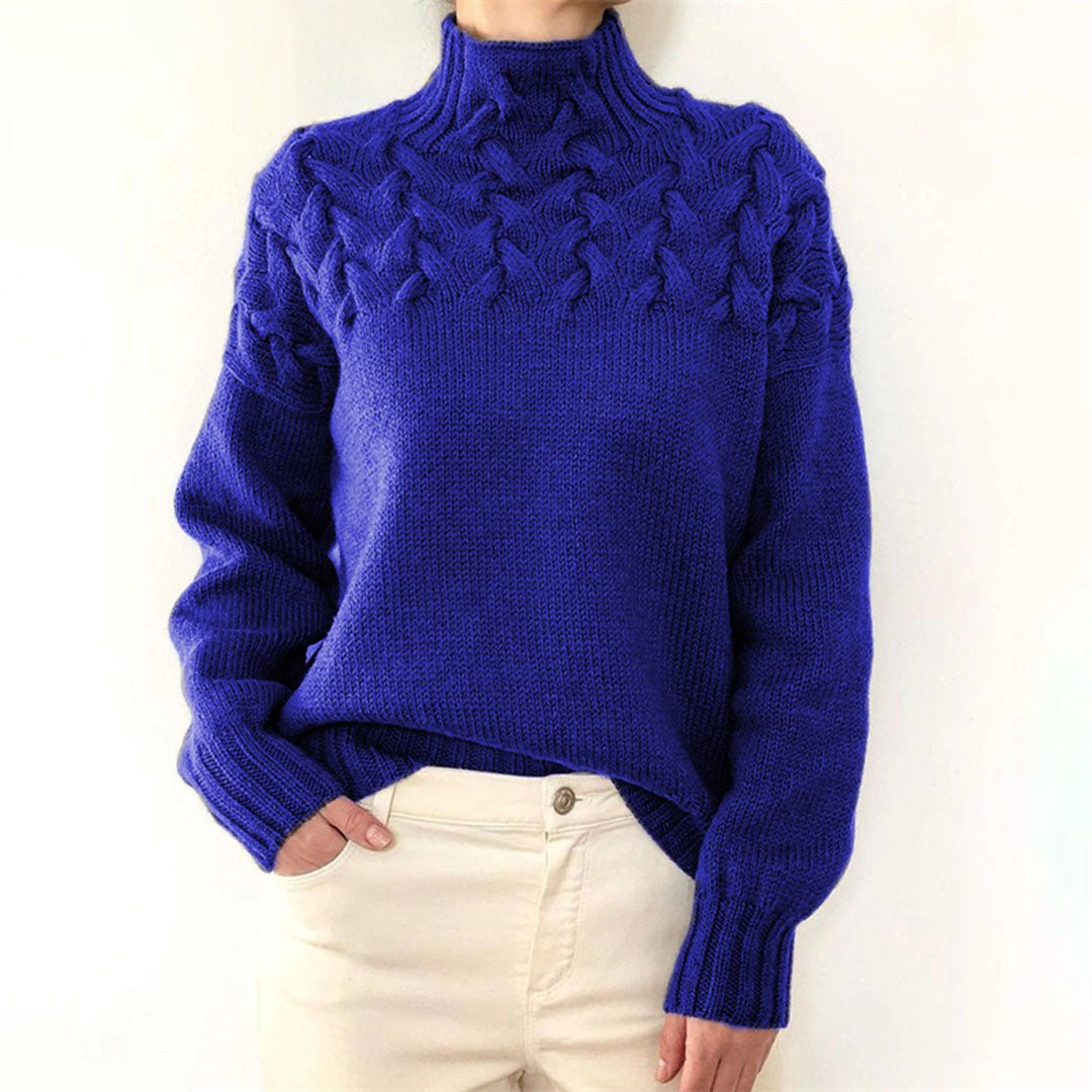 Damen Strickpullover Mit Rollkragen | Zeitloser Stil