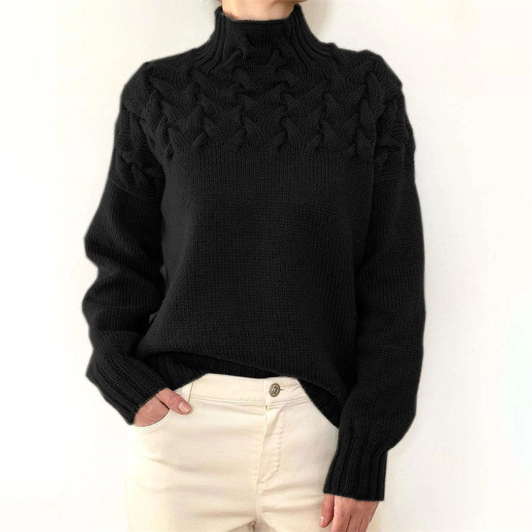 Damen Strickpullover Mit Rollkragen | Zeitloser Stil