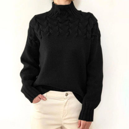 Damen Strickpullover Mit Rollkragen | Zeitloser Stil