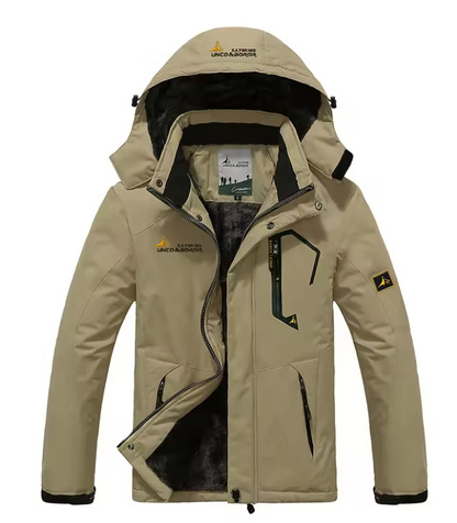 Skijacke Herren | Outdoor Winterjacke mit Kapuze
