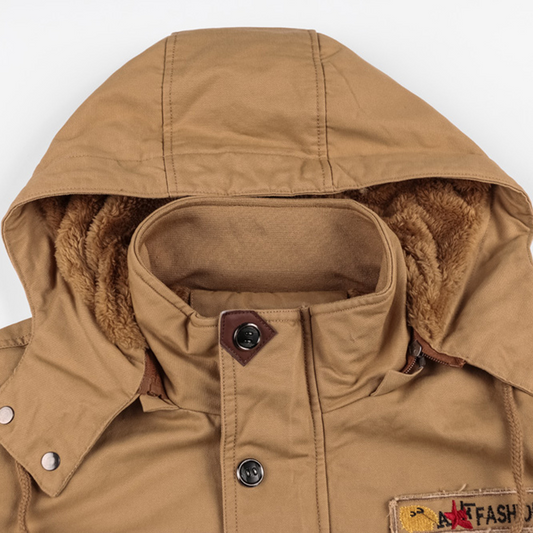 Übergangsjacke Herren Outdoor | Mit Reissverschluss Und Kapuze