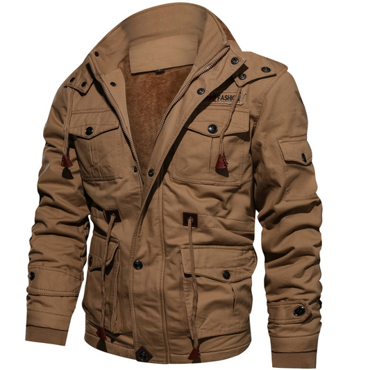 Übergangsjacke Herren Outdoor | Mit Reissverschluss Und Kapuze