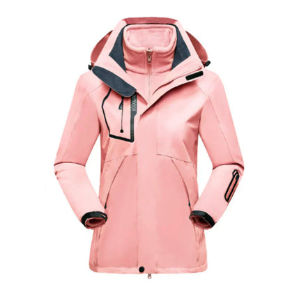 Skijacke Damen | Funktionale Jacke mit Kapuze
